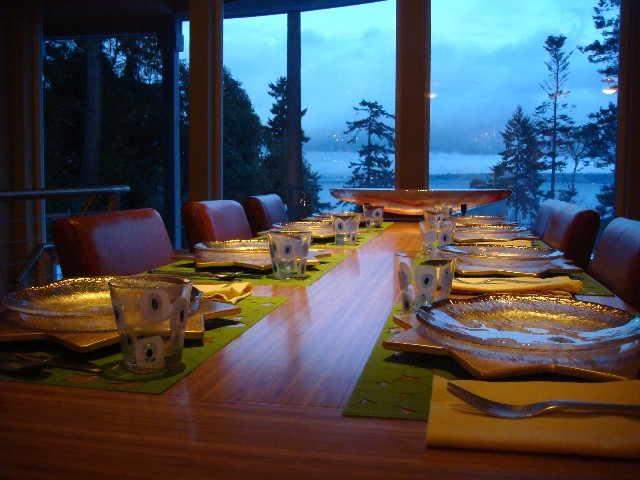 Our Christmas Table - 12/25/08